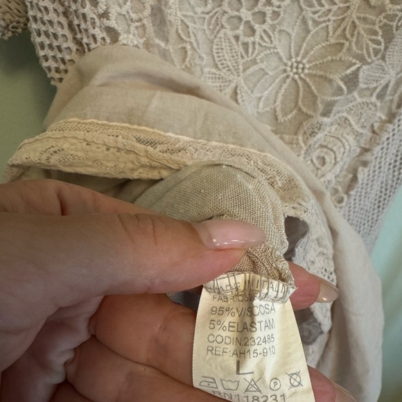 Cherish Cream Lace Dress - Picture 9 of 10